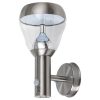 Rábalux , 7920 , Amalfi , Kültéri fali lámpa , szatin króm , IP44 , 4000K , 8,5W