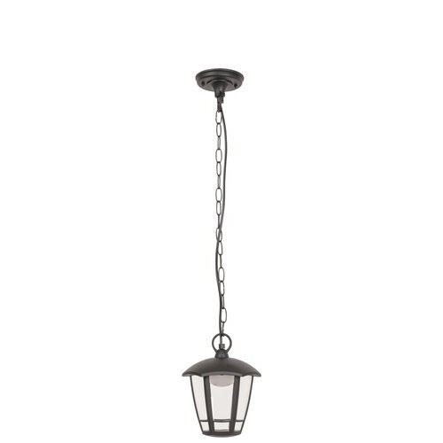 Rábalux , 8128 , Sorrento , Kültéri függeszték , matt fekete , IP44 , 3000K , 8W