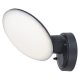 Rábalux , 8134 , Varna , Kültéri fali lámpa , fekete , IP54 , 4000K , 12W