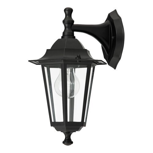 Rábalux , 8202 , Velence , Kültéri fali lámpa , fekete , IP43 , E27K ,