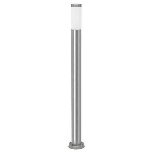 Rábalux , 8265 , Inox torch , Kültéri állólámpa , szatin króm , IP44 , E27K ,