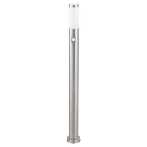 Rábalux , 8268 , Inox torch , Kültéri állólámpa , szatin króm , IP44 , E27K ,