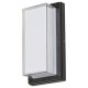 Rábalux , 8830 , Andorra , Kültéri fali lámpa , fekete , IP54 , 4000K , 12W