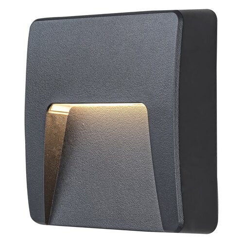 Rábalux , 8894 , Trento , Kültéri fali lámpa , antracit , IP65 , 4000K , 3W