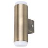 Rábalux , 8939 , Catania , Kültéri fali lámpa , bronz , IP44 , 3000K , 8W