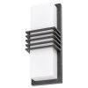 Rábalux , 8940 , Rodez , Kültéri fali lámpa , antracit , IP44 , 4000K , 12W