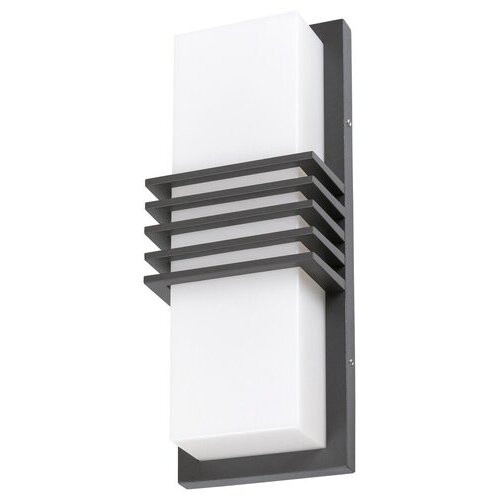 Rábalux , 8940 , Rodez , Kültéri fali lámpa , antracit , IP44 , 4000K , 12W
