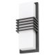 Rábalux , 8940 , Rodez , Kültéri fali lámpa , antracit , IP44 , 4000K , 12W