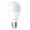 LED lámpa , égő , körte , E27 foglalat , 8.5 Watt , 180° , hideg fehér , TOSHIBA , 5 év garancia