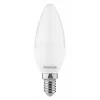 LED lámpa , égő , gyertya , E14 foglalat , 4.7 Watt , 220° , természetes fehér ,  TOSHIBA , 5 év garancia