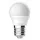LED lámpa , égő , kisgömb , E27 foglalat , 4.7 Watt , 180° , meleg fehér , TOSHIBA , 5 év garancia