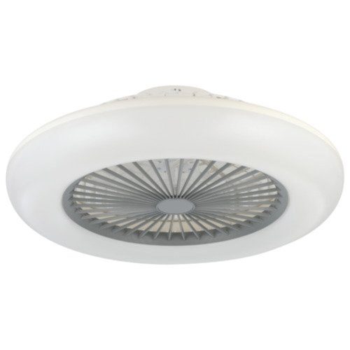 EGLO , 35144 , SAYULITA-L , lámpa ventilátorral , 2700 K  6500 K , LED , 3X12,6W , Dimmelhető , tejfehér