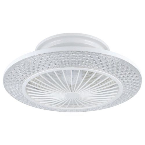 EGLO , 35145 , MALINSKA , lámpa ventilátorral , 2700 K  6500 K , LED , 3X12,6W , Dimmelhető , kristály hatású