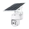SMART Napelemes WiFi PTZ kamera, 4w, fehér, IP65, V-TAC, 11618