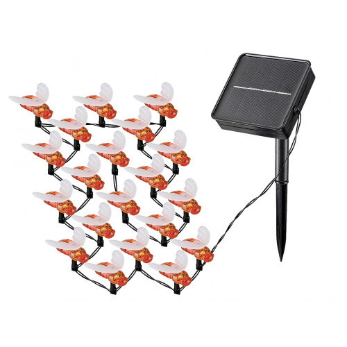 Rábalux , 77002 , Bobus , Napelemes lámpa , fekete , IP44 , 2700K , 0,06W