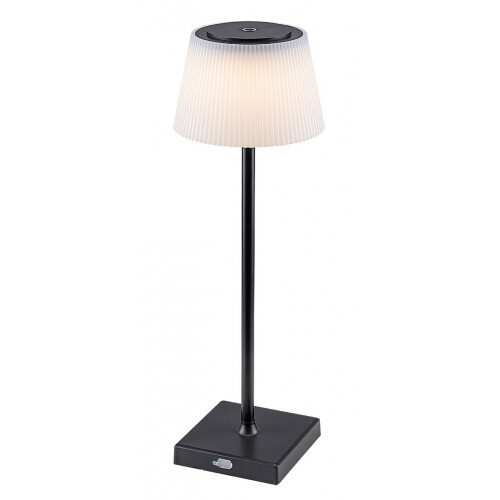 Rábalux , 76010 , Taena , Asztali lámpa , fekete , IP44 , 3000-5000K , 4W