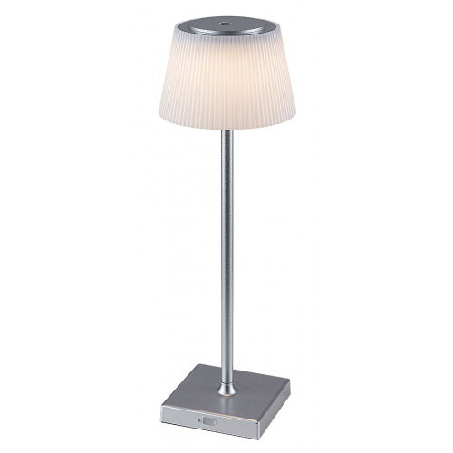 Rábalux , 76013 , Taena , Asztali lámpa , ezüst , IP44 , 3000-5000K , 4W