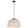Rábalux , 72025 , Rattan , Függeszték , fekete , IP20 , E27K ,