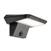 Rábalux , 77005 , Qesa , Napelemes lámpa , fekete , IP44 , 4000K , 10W