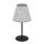 EGLO , 43986 , ALSAGER , asztali lámpa , E27 , 1X40W , IP20 , szürke