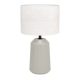 EGLO , 900823 , CAPALBIO , asztali lámpa , E27 , 1X40W , IP20 , fehér