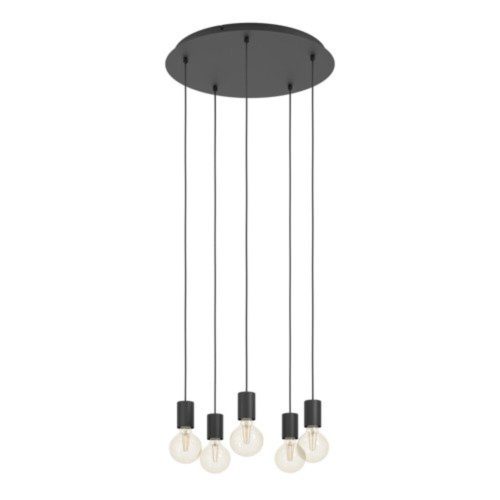 EGLO , 390267 , HUEBRO , függeszték , E27 , 5X40W , IP20