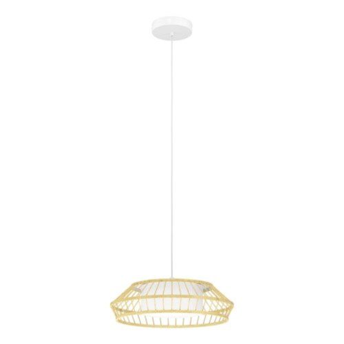 EGLO , 900842 , YUKU-Z , függeszték , 2700 K  6500 K , LED , 22W , Yes , IP20 , barna, fehér