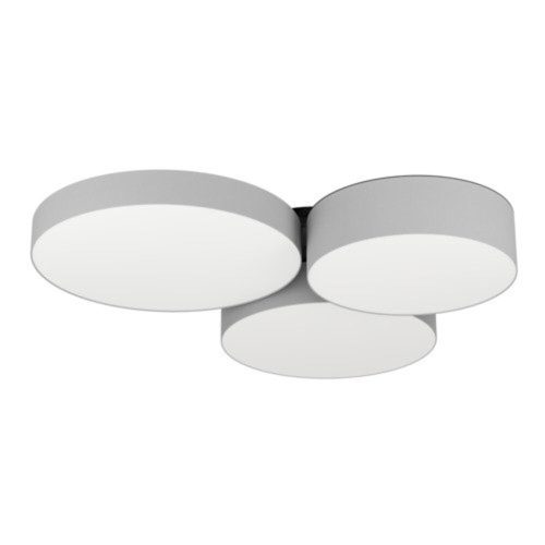 EGLO , 900855 , BARBANO-Z , mennyezeti lámpa , 2700 K  6500 K , LED , 3X7,5W , Yes , IP20 , szürke, fehér