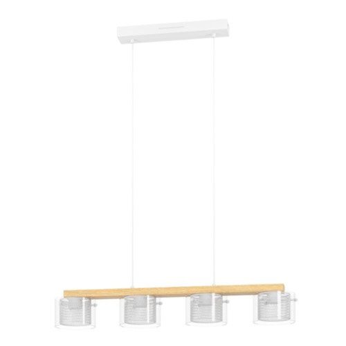 EGLO , 900881 , PORTICO-Z , függeszték , 2700 K  6500 K , LED , 4X3,7W , Yes , IP20 , fehér, átlátszó