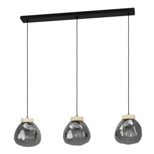EGLO , 390318 , MAGACELA , függeszték , E27 , 3X40W , IP20 , szürke