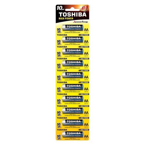 Ceruzaelem AA (LR6) , 1.5 Volt , 1 darab , tartós , elem , High Power , TOSHIBA