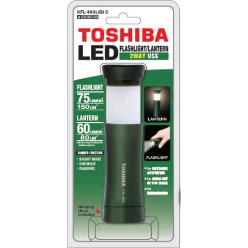 LED elemlámpa , zseblámpa , állítható fény , több funkciós , 1 darab , piros , TOSHIBA