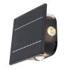 Rábalux , 77034 , Emmen , Napelemes lámpa , fekete , IP54 , 3000, 6000K , 0,5W