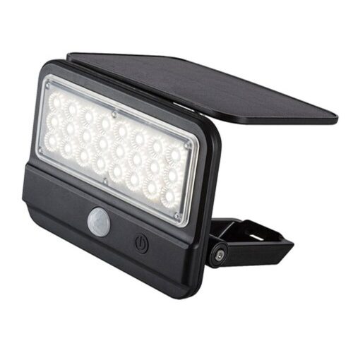 Rábalux , 77040 , Flaxton , Napelemes lámpa , fekete , IP54 , 4000K , 7W
