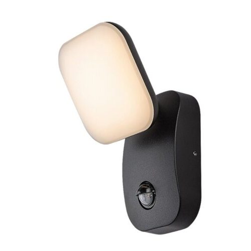 Rábalux , 77058 , Odiel , Kültéri fali lámpa , fekete , IP44 , 3000K , 12W