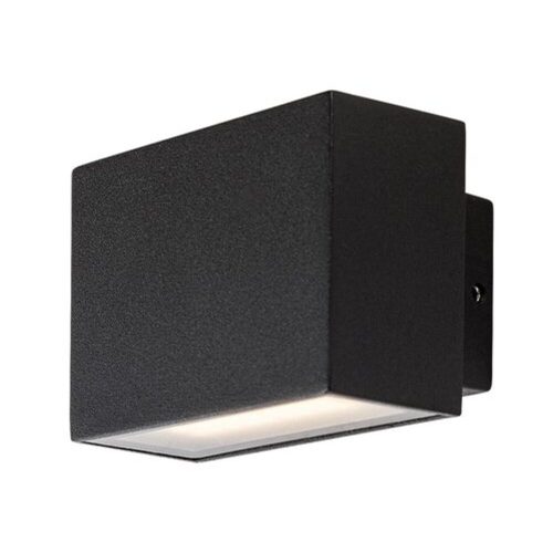 Rábalux , 77073 , Mataro , Kültéri fali lámpa , fekete , IP54 , 4000K , 7W