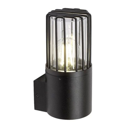 Rábalux , 77083 , Haren , Kültéri fali lámpa , fekete , IP54 , E27K ,