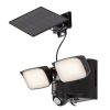 Rábalux , 77091 , Leszno , Napelemes lámpa , fekete , IP54 , 4000K , 10W