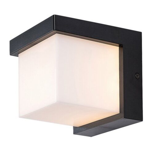 Rábalux , 77095 , Andelle , Kültéri fali lámpa , fekete , IP54 , 3000K , 10W