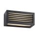 Rábalux , 77100 , Lublin , Kültéri fali lámpa , fekete , IP54 , 4000K , 10W