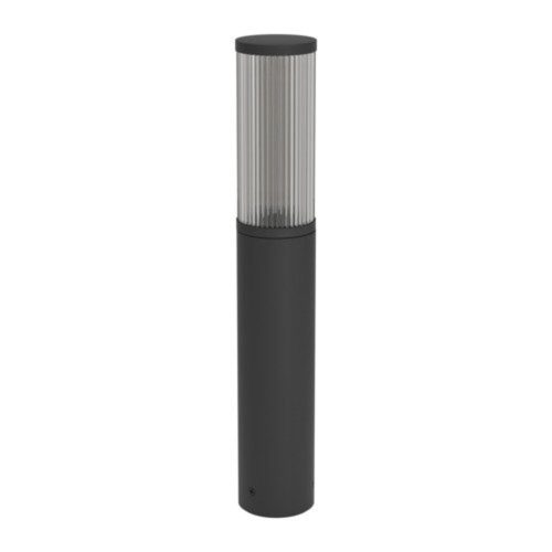 EGLO , 901034 , SALLE , talapzatos állólámpa , E27 , 1X15W , IP54 , fekete-átlátszó