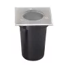 Kültéri taposólámpa, GU10, fekete, IP67, V-TAC, 10375