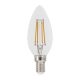 Rábalux , 79047 , Filament-LED , LED izzó , átlátszó , IP20 , E14 , 4000K , 4W