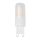 Rábalux , 79124 , SMD-LED , LED izzó , átlátszó , IP20 , G9 , 4000K , 3W