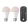EGLO , 110311 , LEDE27 , fényforrás , 2700 K  6500 K , E27 , 2X9W , opál