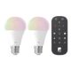 EGLO , 110311 , LEDE27 , fényforrás , 2700 K  6500 K , E27 , 2X9W , opál