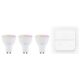 EGLO , 110313 , LEDE27 , fényforrás , 2700 K  6500 K , GU10 , 3X4,9W , Yes , opál