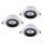 EGLO , 901118 , CALONGE RGB , süllyesztett lámpa , 2700 K  6500 K , LED , 3X3,8W , Yes , IP20, IP44