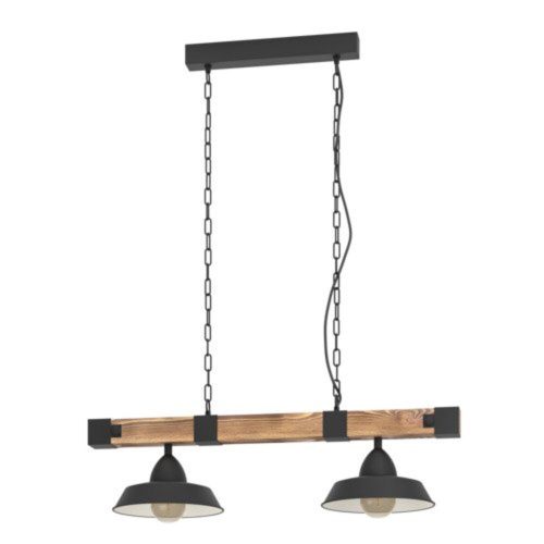 EGLO , 44085 , OLDBURY , függeszték , E27 , 2X60W , IP20