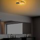 Opviq , 119FRS1502 , Moon - 13327 , Fekete Színű , Csillár , LED 12W 3000K